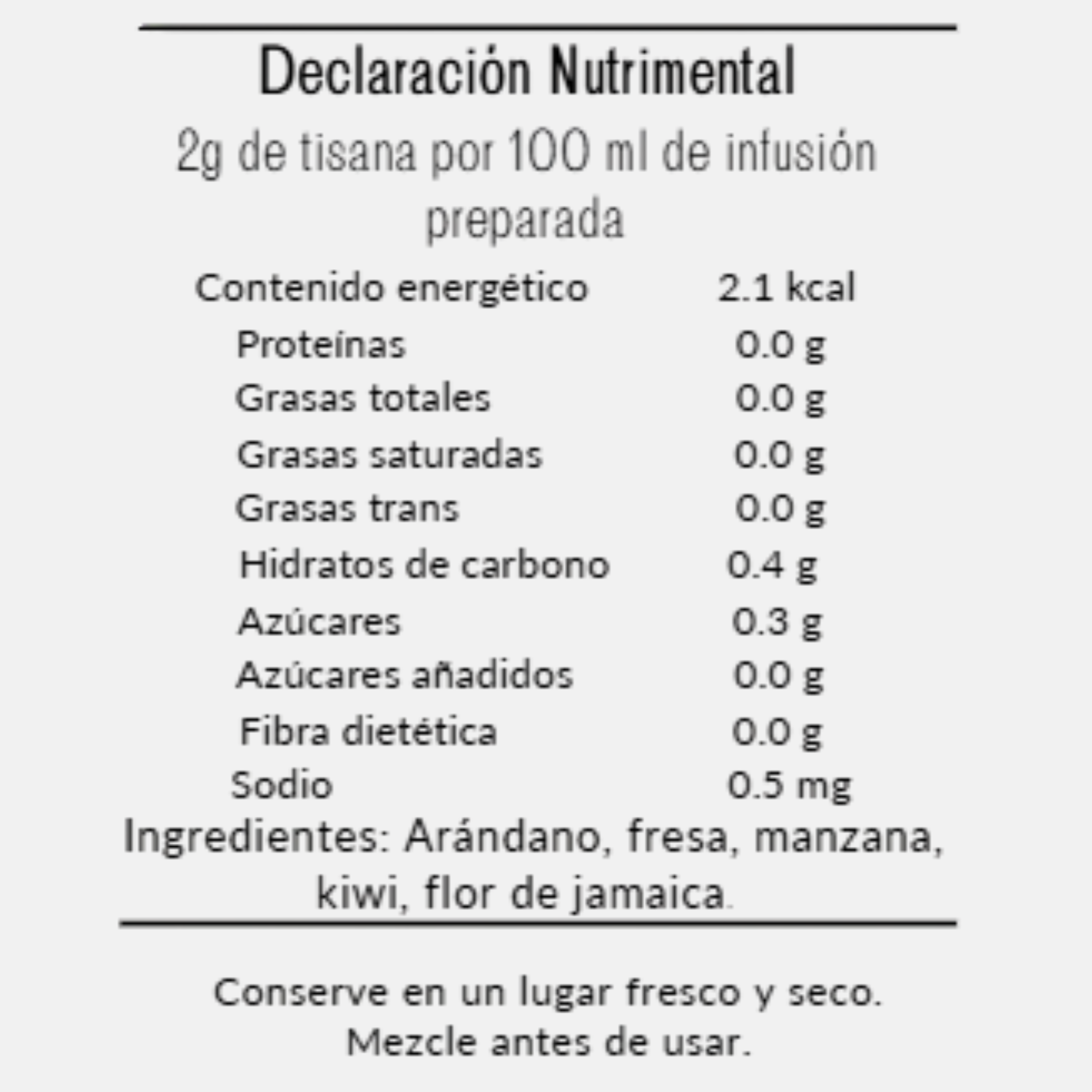 Tisana Frutal Fresa-Kiwi