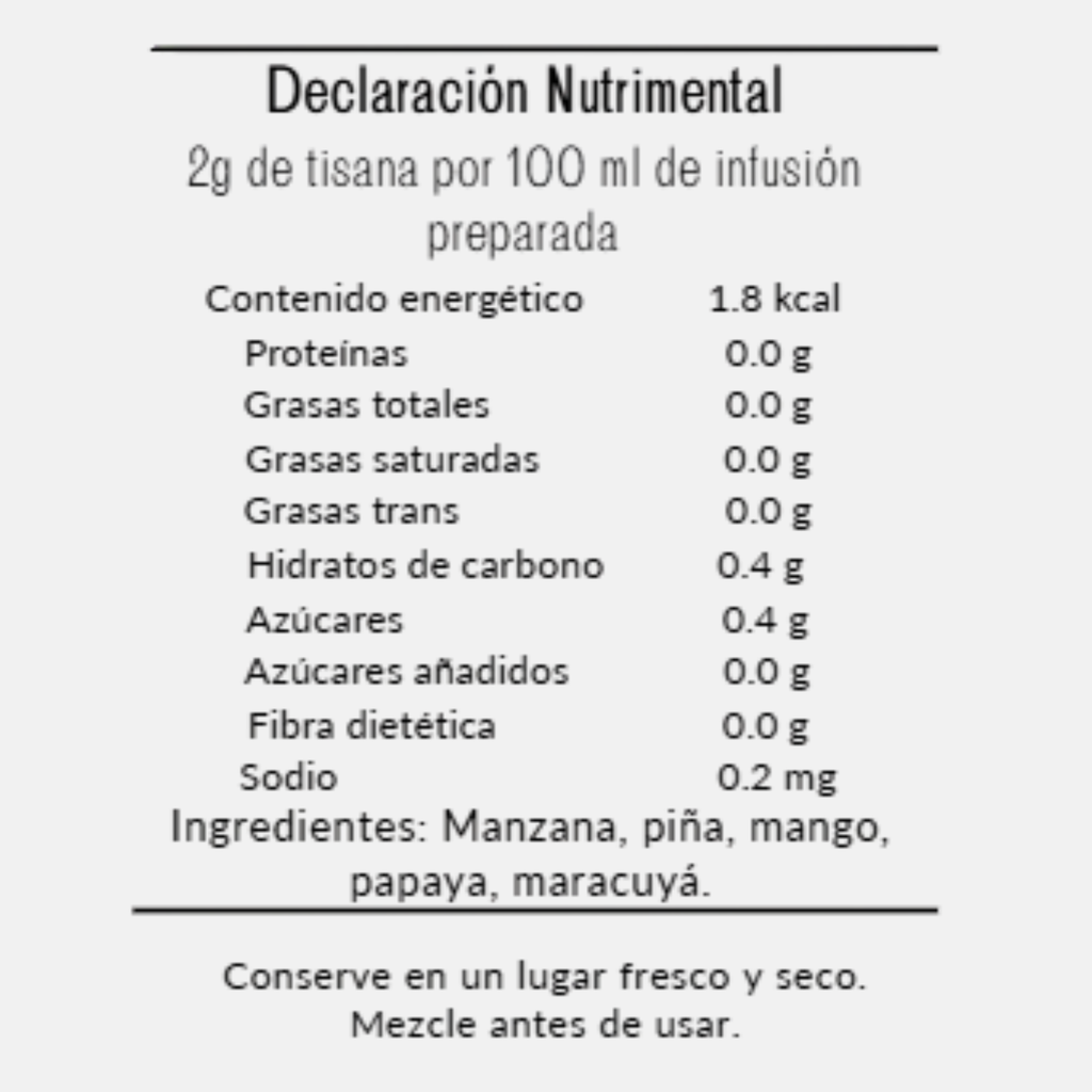 Tisana Frutal Tropical