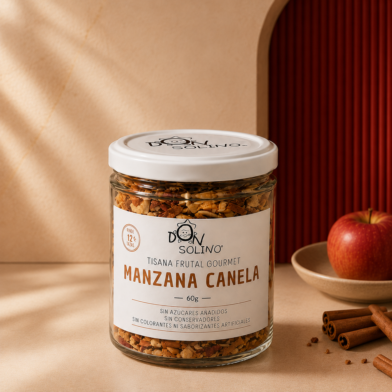 Tisana Frutal Manzana Canela